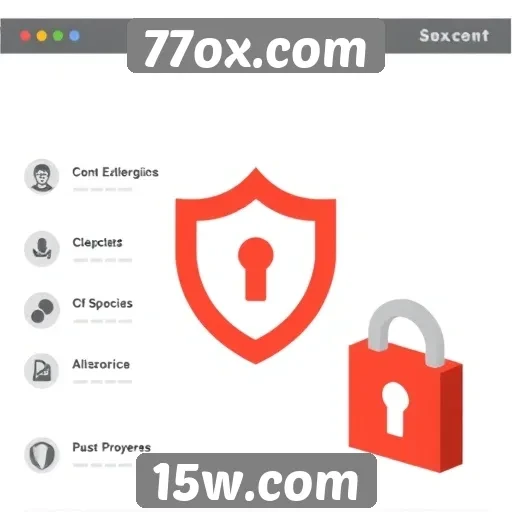 Recursos de segurança do site 77ox.com